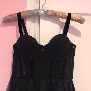 Black asos  petite dress